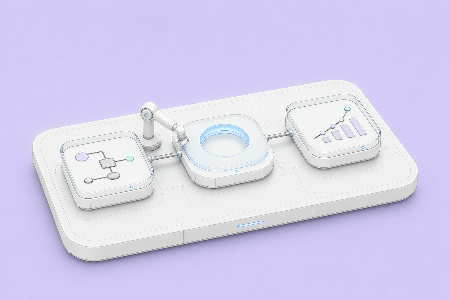 ONE LOOP Managed Service mit Planung, zentralem System und laufender Optimierung