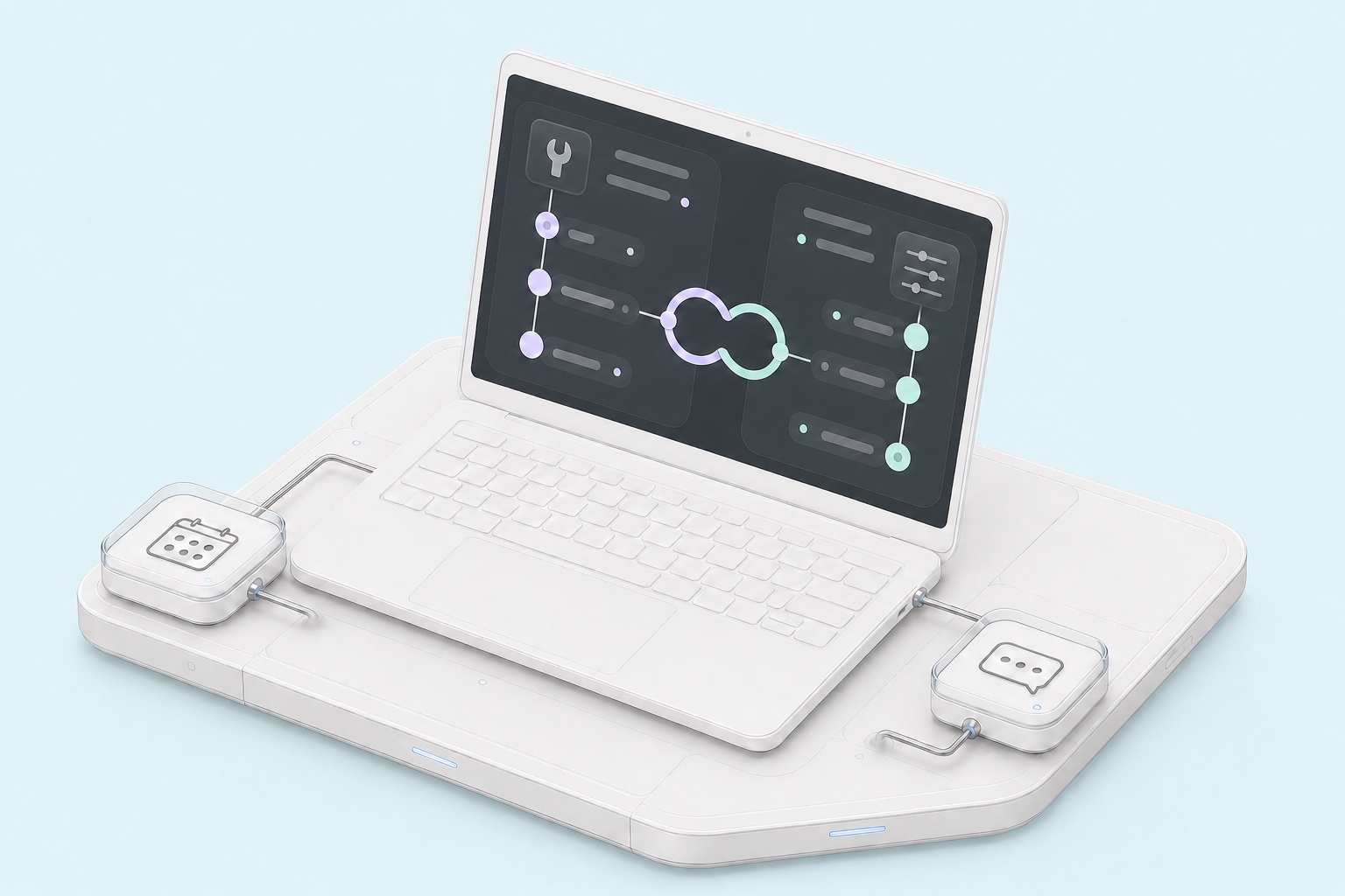 Zwei verbundene ONE LOOP Betriebsmodelle