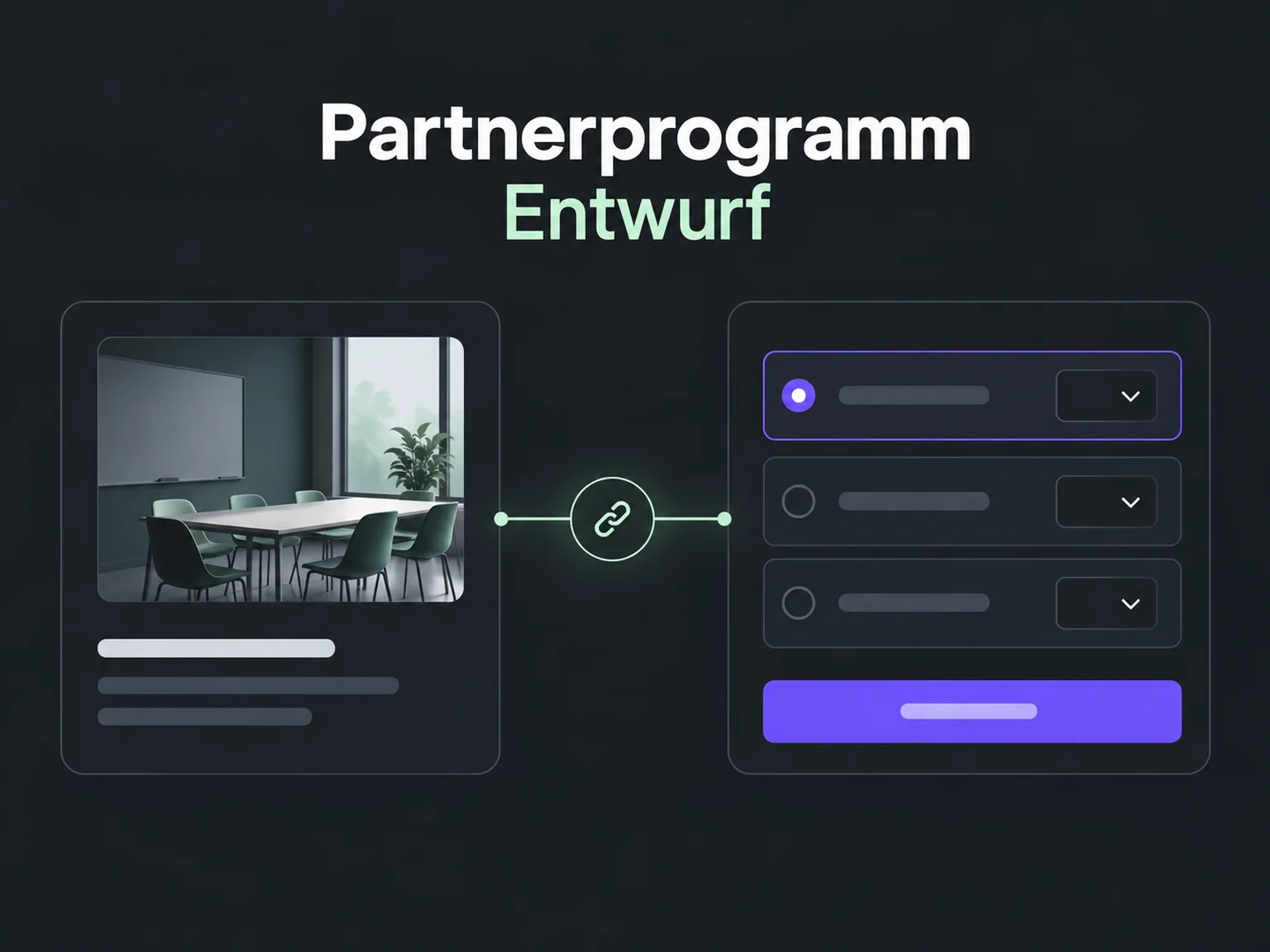 Beispiel: Partnerprogramm → Entwurf.